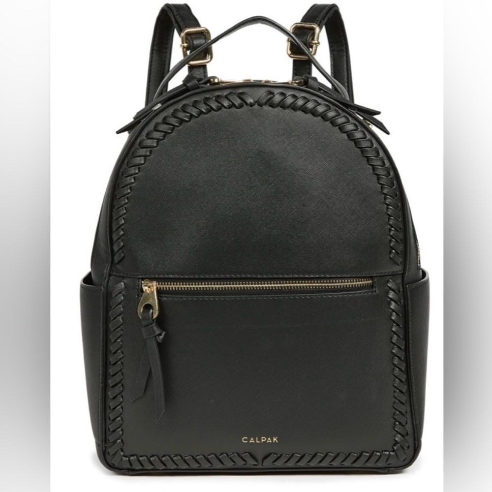NWOT CALPAK Kaya Black Braided Women's Backpack